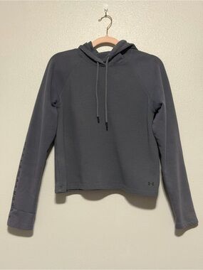 Under Armour Gray Hooded Pullover Sweatshirt